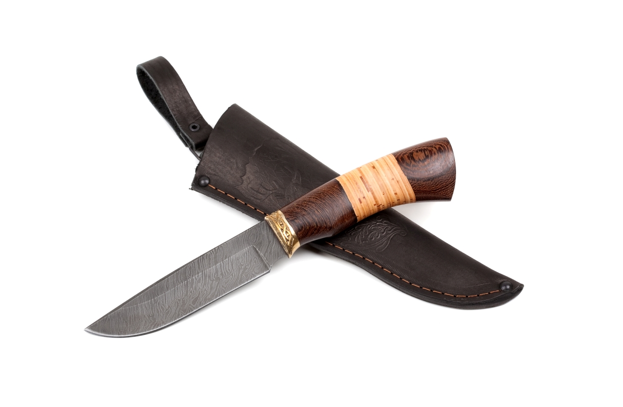 нож из дамасской стали лиса нож из дамасской стали лиса