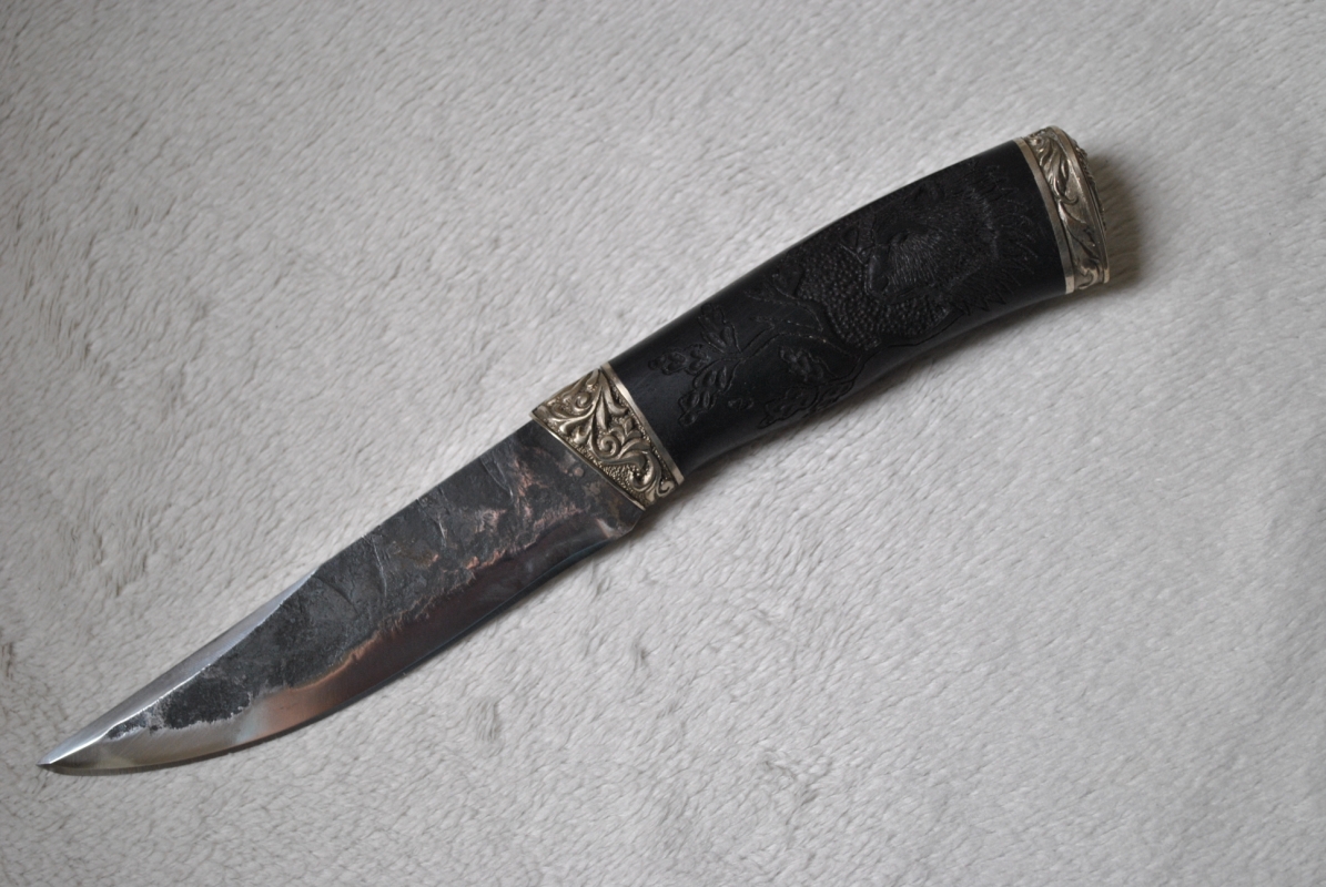 нож охотничий лиса